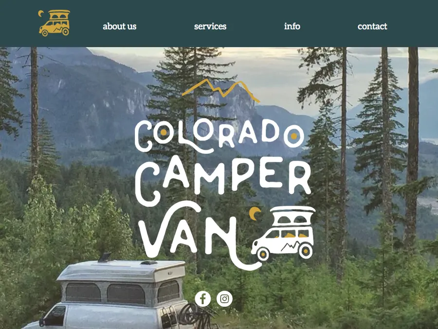 A camper van converted by Colorado Camper Van