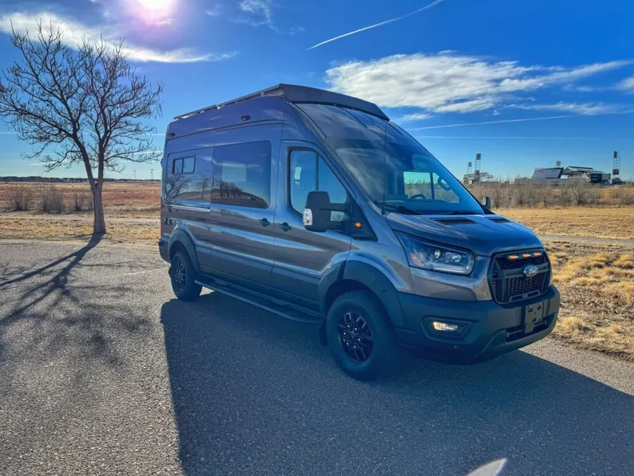 A camper van converted by Contravans