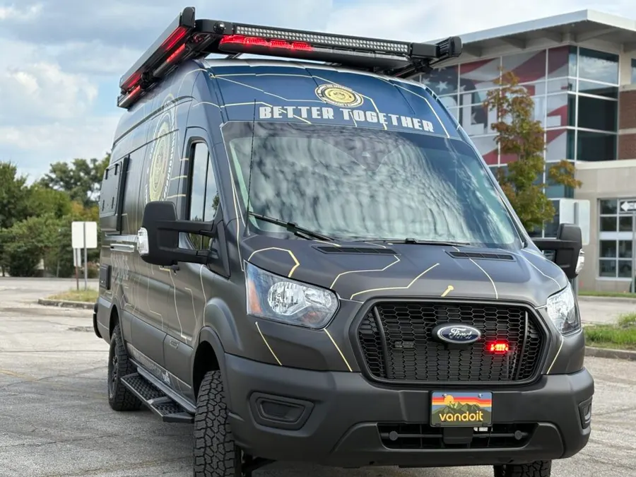 A camper van converted by VanDOit
