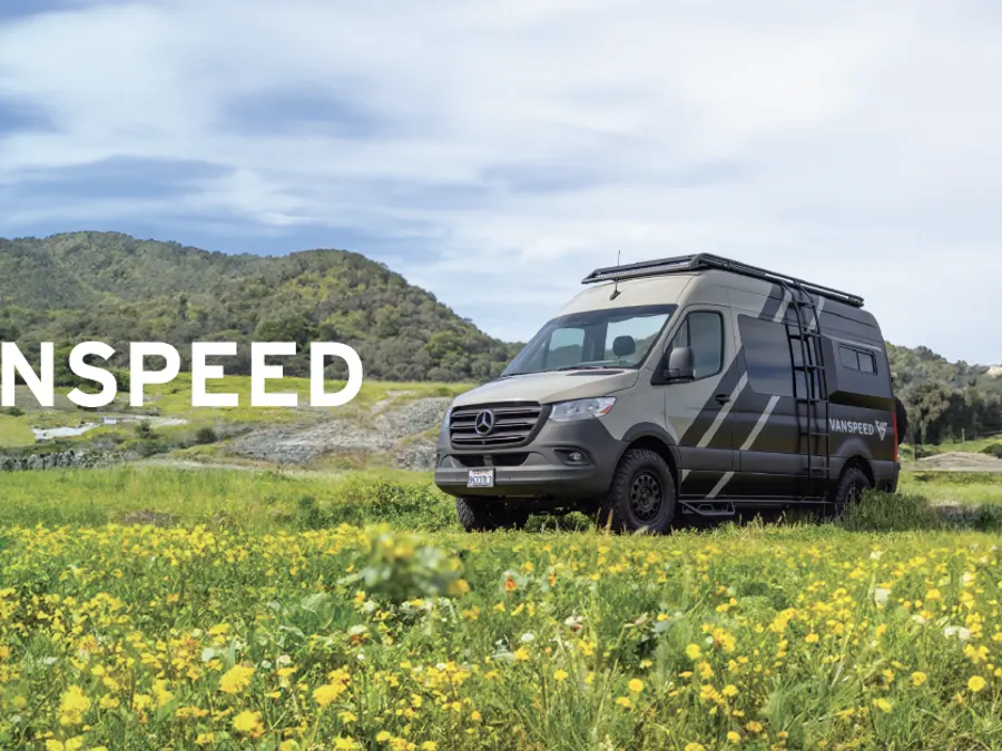 A camper van converted by Vanspeed