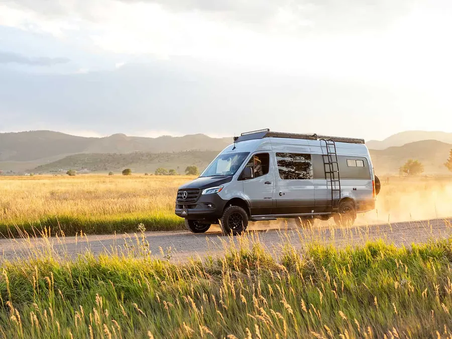 A camper van converted by Vanworks